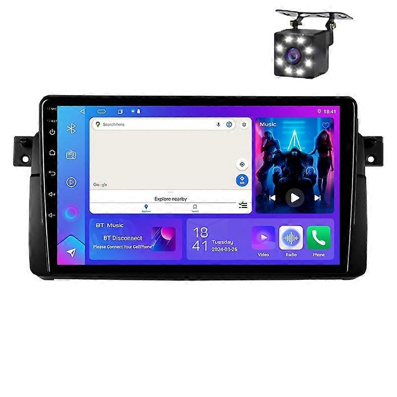 Car Radio Multimedia For BMW 3-Series 3 Series E46 1998-2006 Video Carplay Navigation Auto