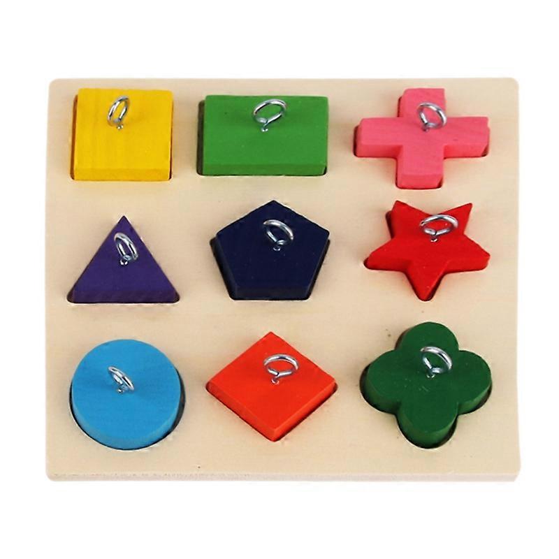Bird Intelligence Training Toy Parrot Educational Toys Parrot Wooden Block Puzzle Toy for Small and