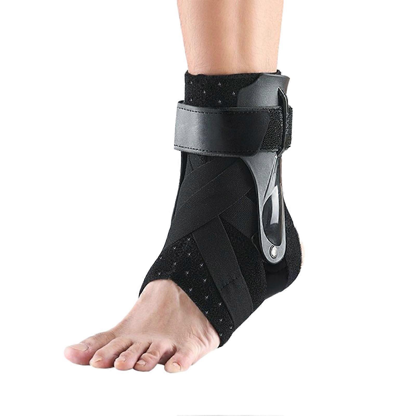 Ankle Support Brace with Fastener Tape Breathable Pain Relief Open Heel Design Secure Fit Ankle Sleeve Strap Sports Accessory