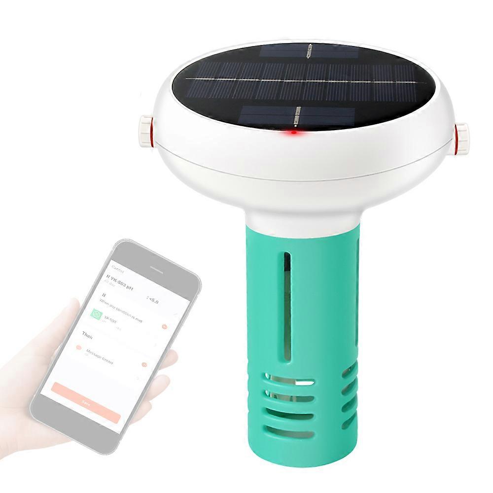 7 in 1 WiFi Intelligent Chlorin Meter PH ORP EC Total Dissolved Solids Salinity Temp CL Test Meter Swimming Pool Water Tester