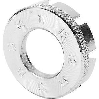 Llave llave de boquilla de radios de rueda Llave de bicicleta de 8 orificios Herramienta de reparación de llave de ciclismo Fácil de almacenar Alta confiabilidad Conveniente de usar Llave de radios Ligero para
