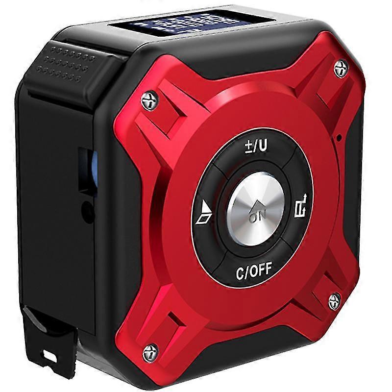 30m 40m Usb Rechargeable Tape Measure Digital Display Tape With Roll Cord Mode Laser Measure Tape