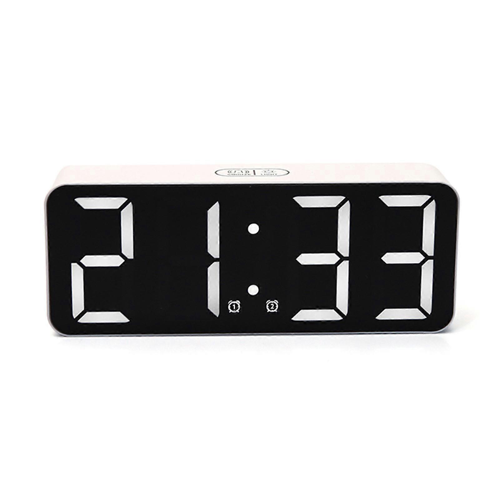 Display LED Digital Alarm Clock 3,1 polegadas Big Screen Desktop Alarm Clock Natal Aniversário Presente de Aniversário