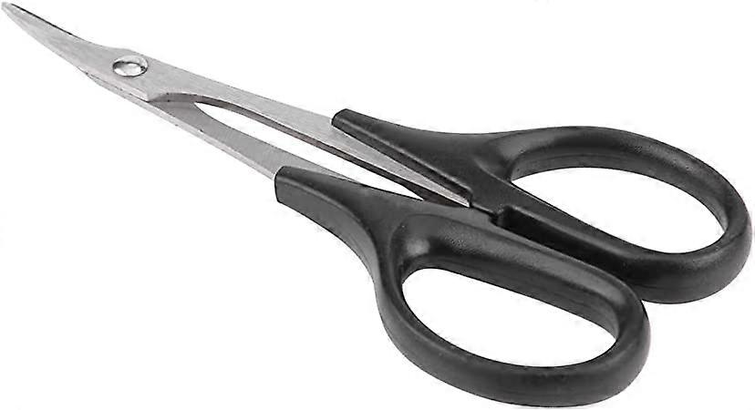 ZK-Stainless Steel RC Model Scissors, Solid Scissors with Curved Tips, for Tamiya Model Body Making Cutting Tools