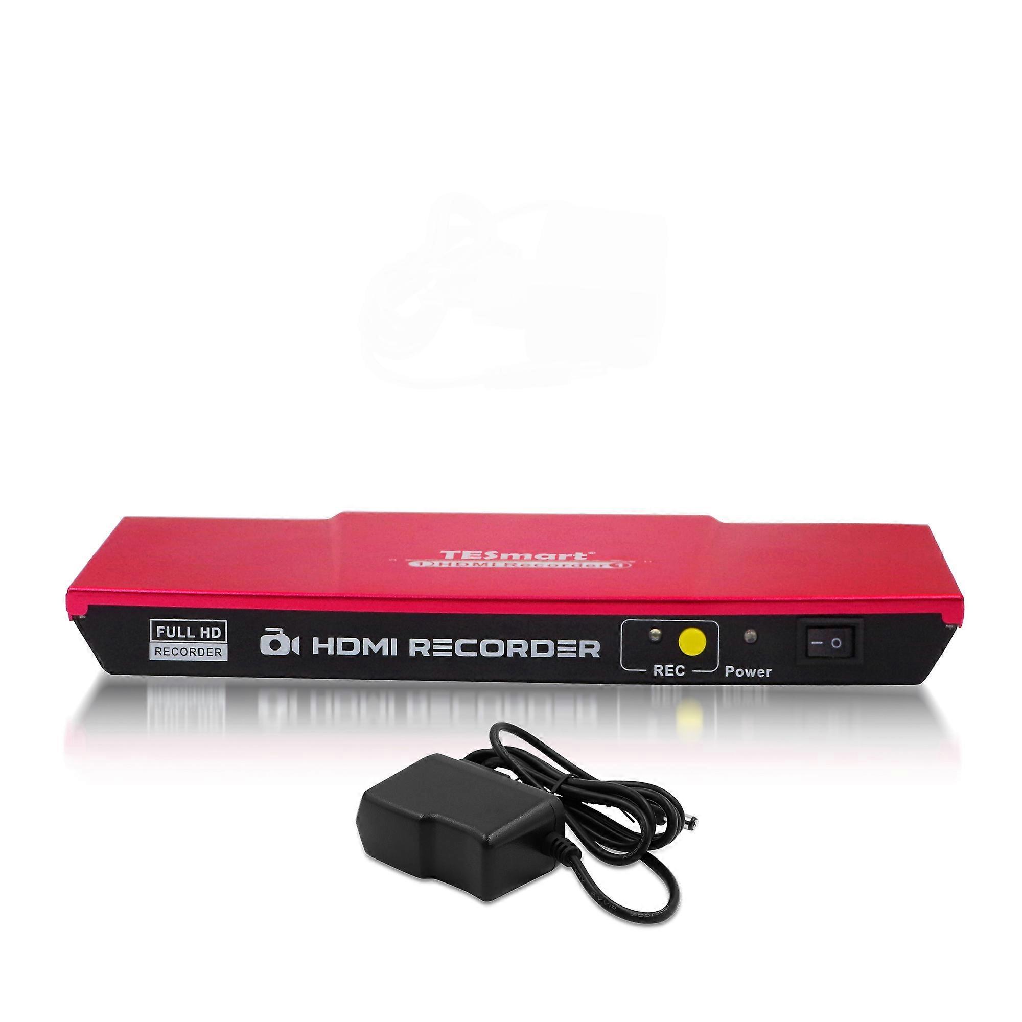 TESmart HDMI video Recorder Support L/R Audio Output HD capture