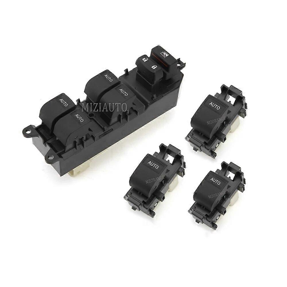 LED Power Window Control Switch For Toyota Tundra 2007 2008 2009 2010 2011 2012 2013-2021 Driver Side Left Hand Auto Down / Up