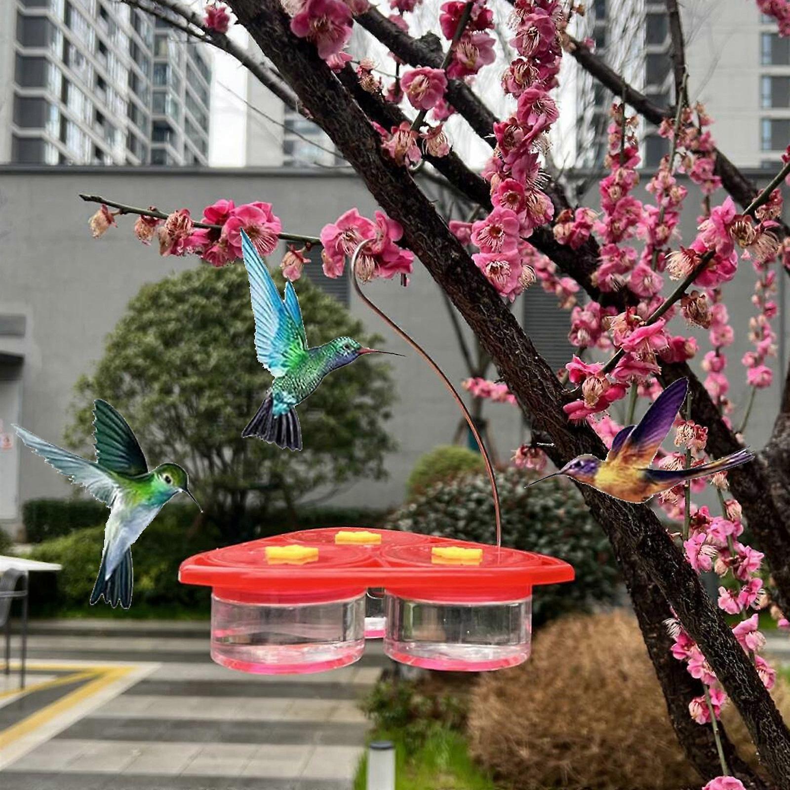 Hängendes Vogelfutterhäuschen Saugnapf Vogelfutterhäuschen Handheld-Blume Vogelfutterhäuschen