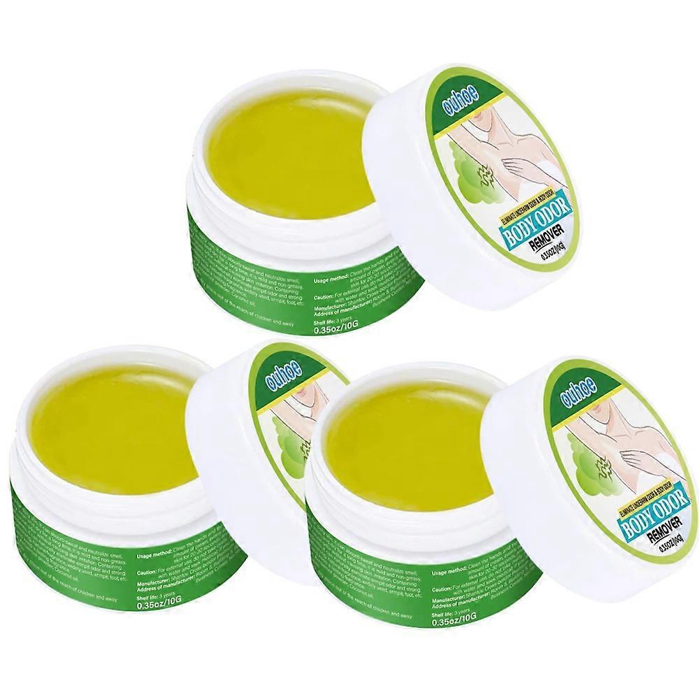 زبدة الشيا ، مسحوق الأروروت ، زيت جوز الهند ، هيدروكسيد المغنيسيوم