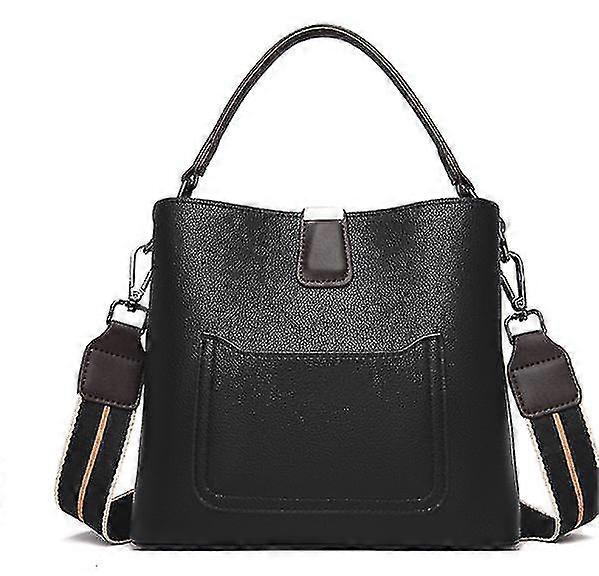 Ladies Bag Wallet Multifunctional Wide Strap Bucket Bag