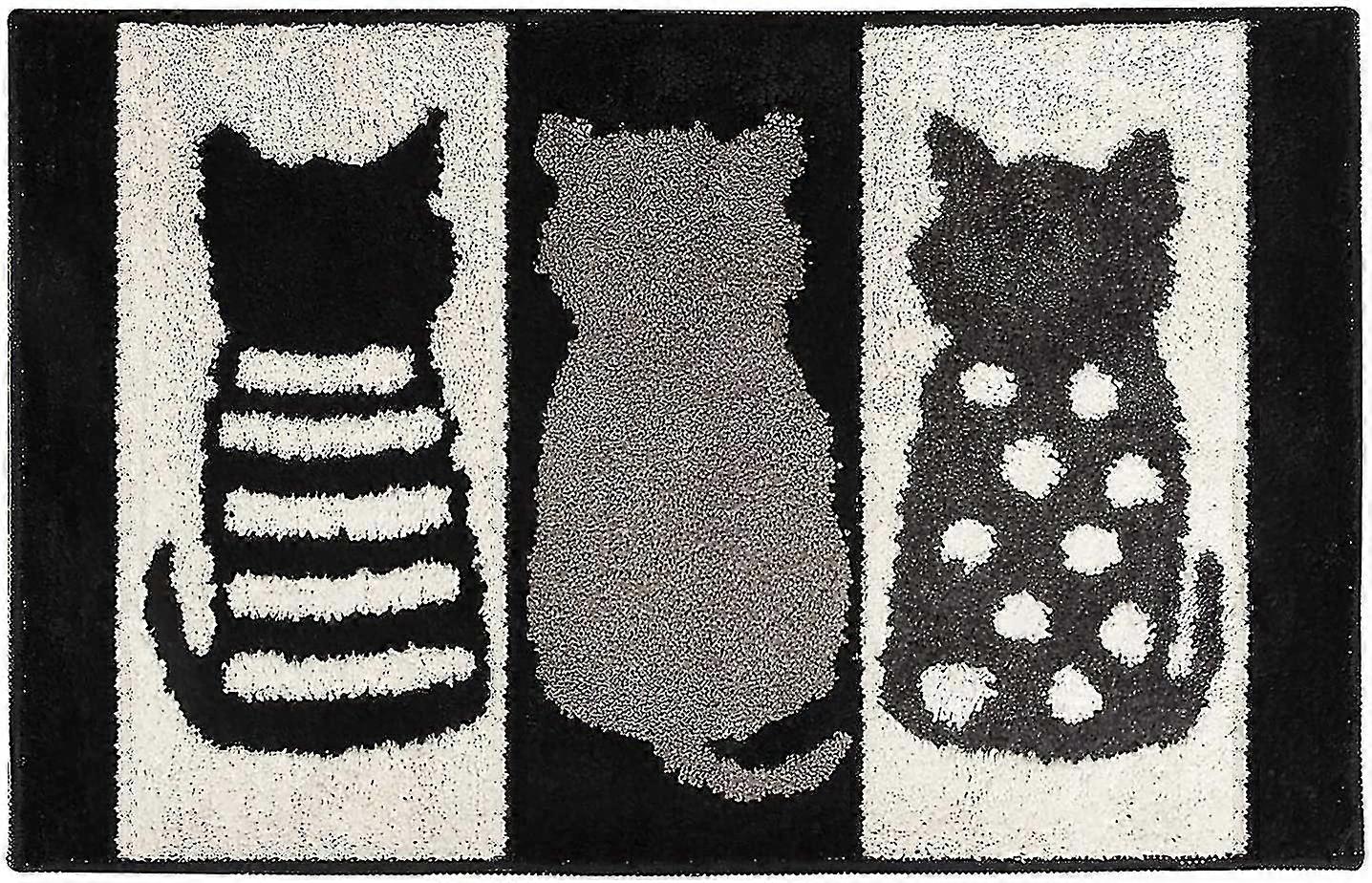 Non-slip Bath Mat Machine Washable Shower Mat Mildew Resistant Bath Mat Area Rug For Bathroom 50x80cm