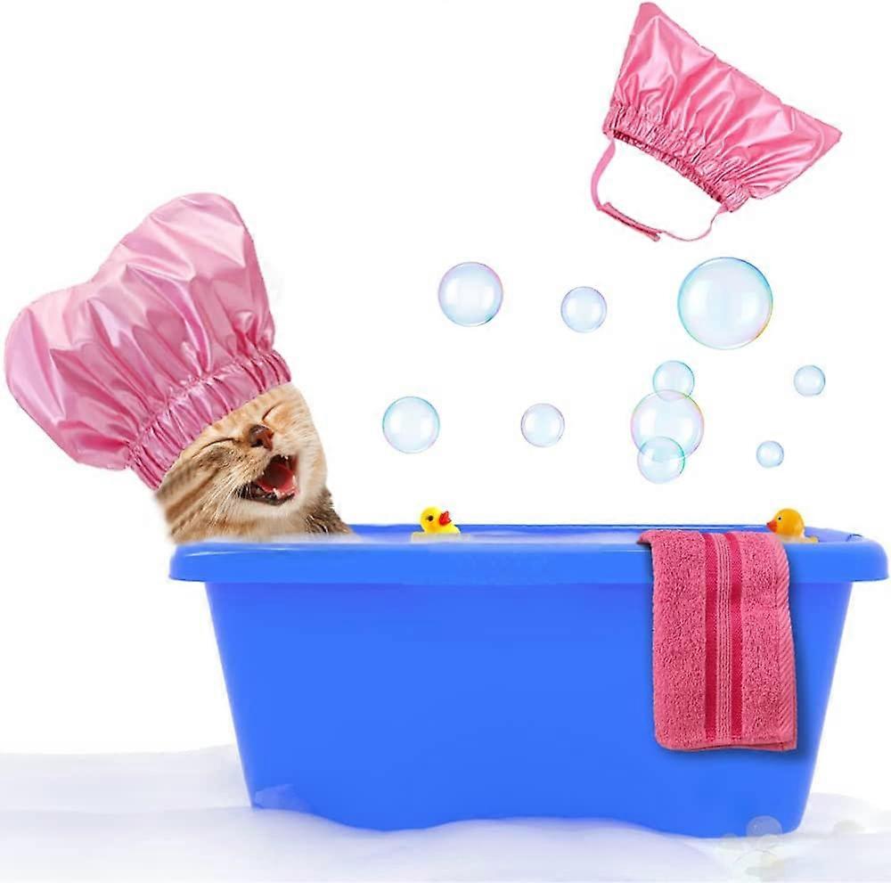 Pet Shower Caps, for Cat Bathing, Waterproof, Ear Protection