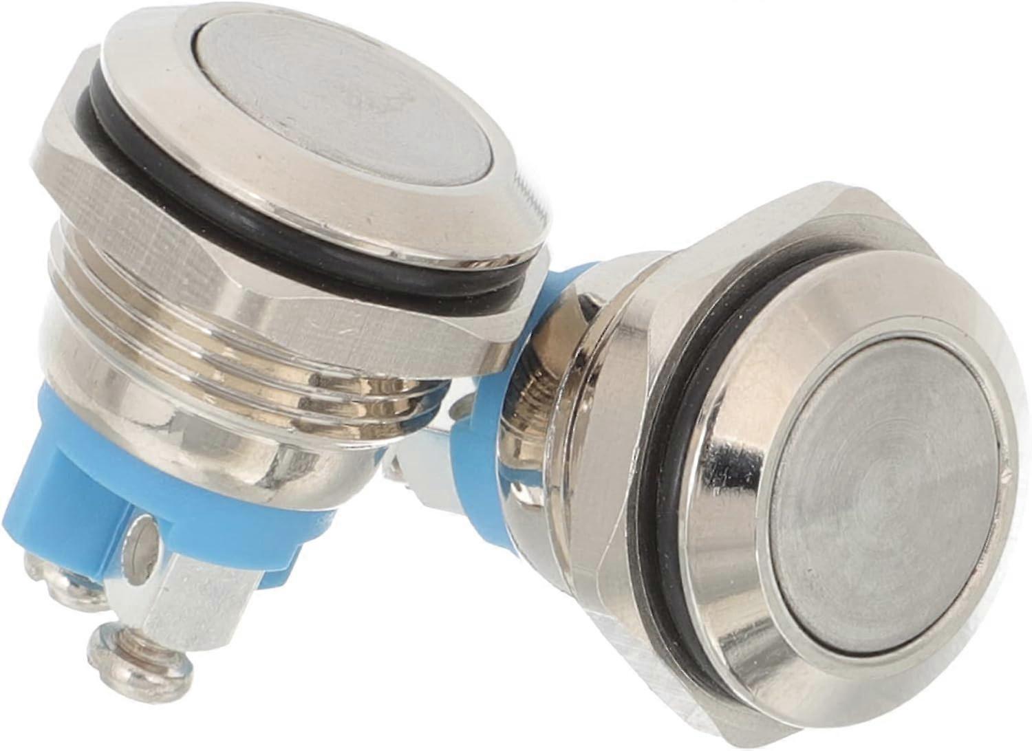 2pcs Wired Doorbell Buttons Replacement Buttons Push Door Bell Ringer Kit