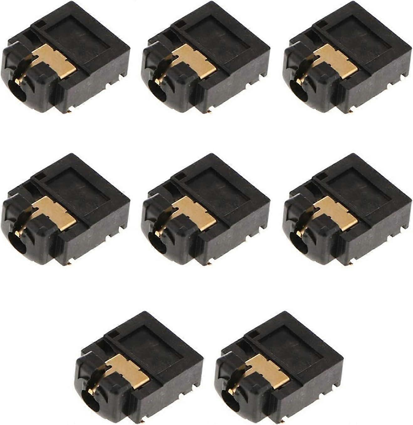 8Pcs Replacement Headphone Jack Plug Port 3.5mm Headset Connector Port Socket for Xbox ONE S Wireless Controller Model 1708 Replacement