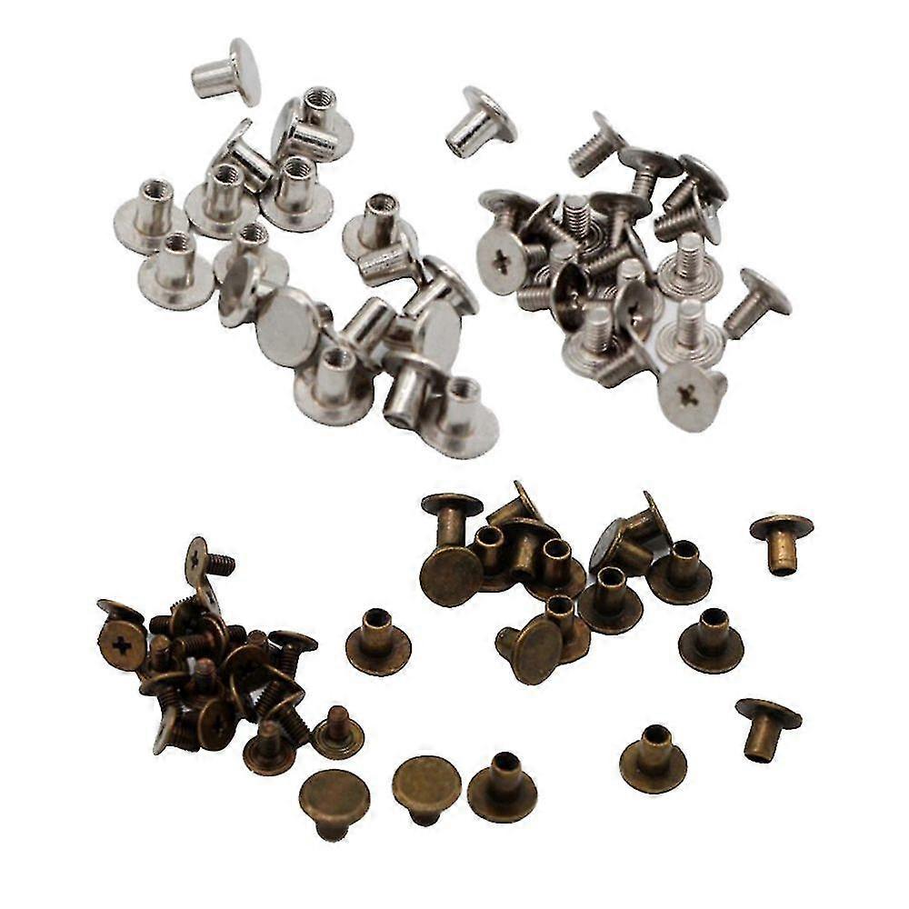 40 Pieces Binding Screw Posts Chicago Screw Intervis Scrapbooking