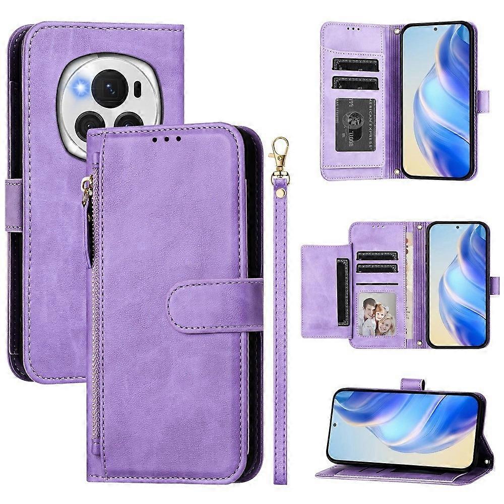 Wallet Leather Case For Honor Magic6 Pro 5G Global