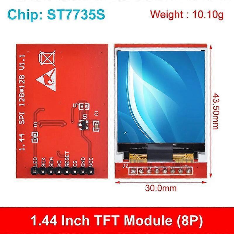 1 PCS 5V 3.3V 1.44 polegadas TFT LCD Display Module 128 * 128 Color Sreen SPI Compatível Para Arduino mega2560 STM32 SCM 51