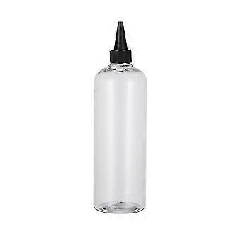 Bazhou Applicator Bottle For Hair Ounce Squeeze Hair Coloring Bottle  Plastic Refillable Bottles(1pc, Transparent)