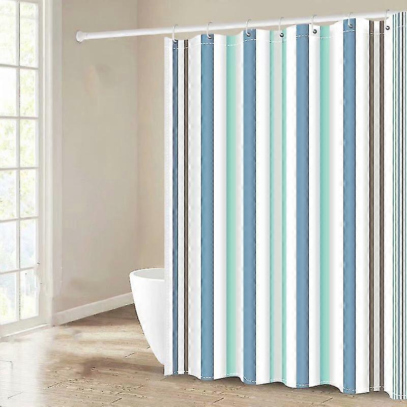 Thickened Shower Curtain Set Waterproof And Mildew-proof Partition Curtain, Suitable For Bathroom Curtains