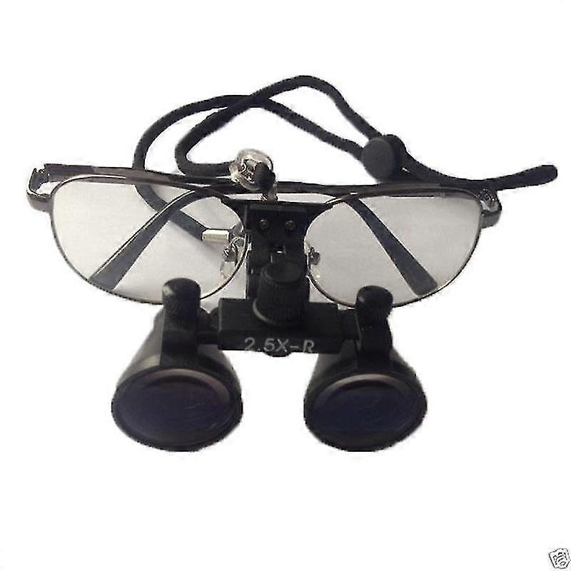 2.5X Binocular Surgical Loupes Lab Medical Magnifier Dental Mounted|Magnifiers Large