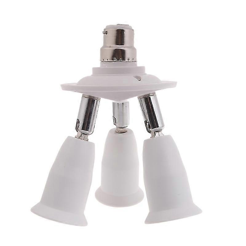 Holder Socket Splitter Lamp Base E27 Splitter 3/5 Heads Adjustable B22 To E27 PK