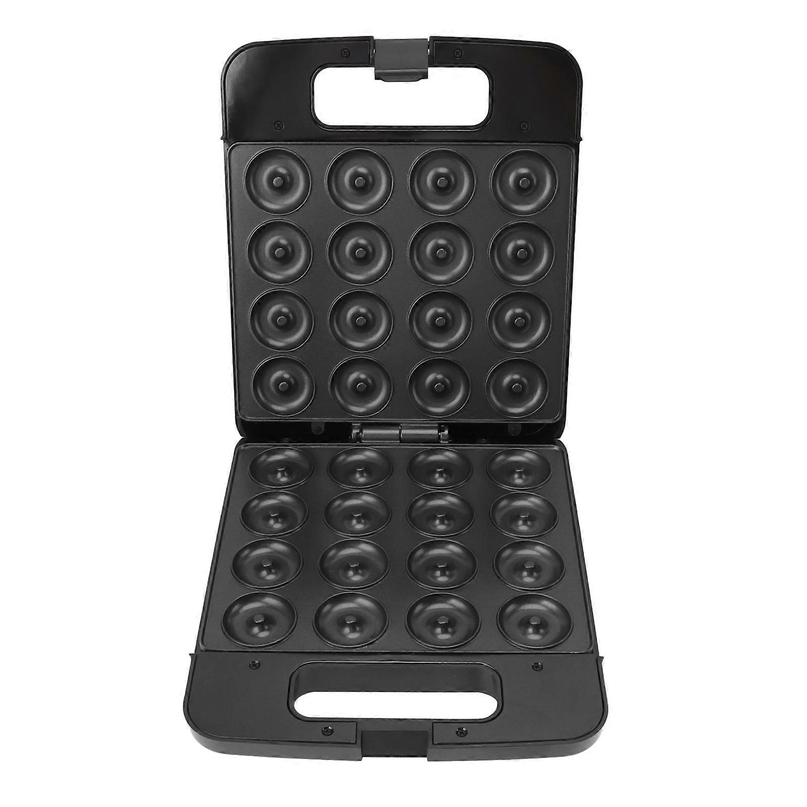 1400W Electric Donut Maker Double Sided Heating Doughnut Machine Multifunctional Breakfast Making Machine UK Plug 220V