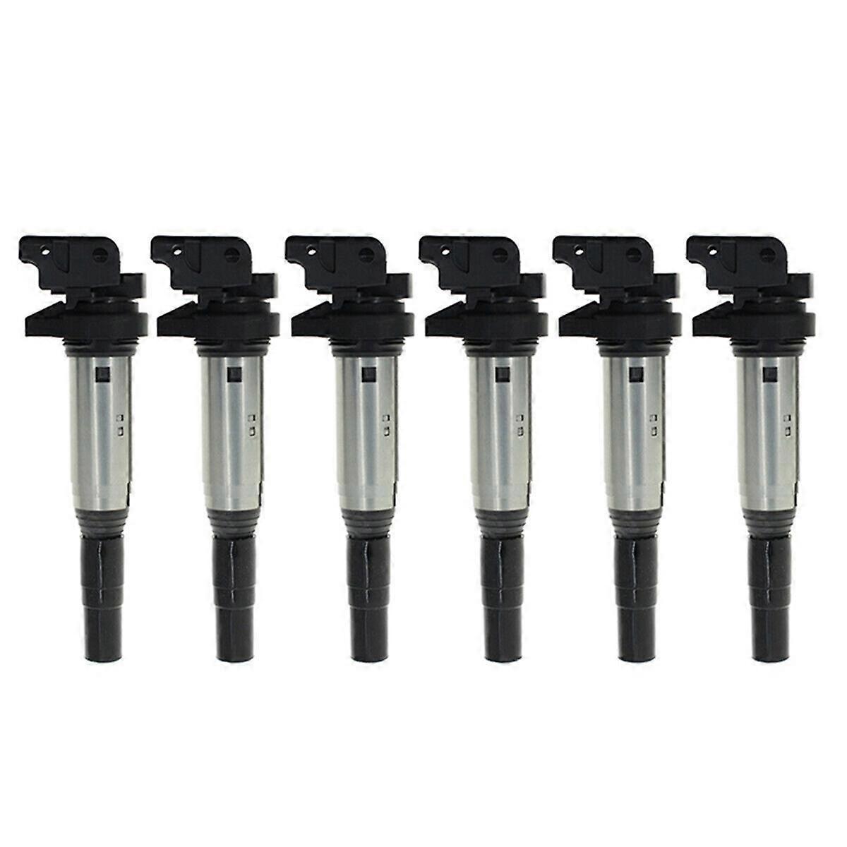6Pcs Ignition Coil Replacement Car Accessor for E81 E87 F20 1 2 3 Series 12137575010 12138616153 12