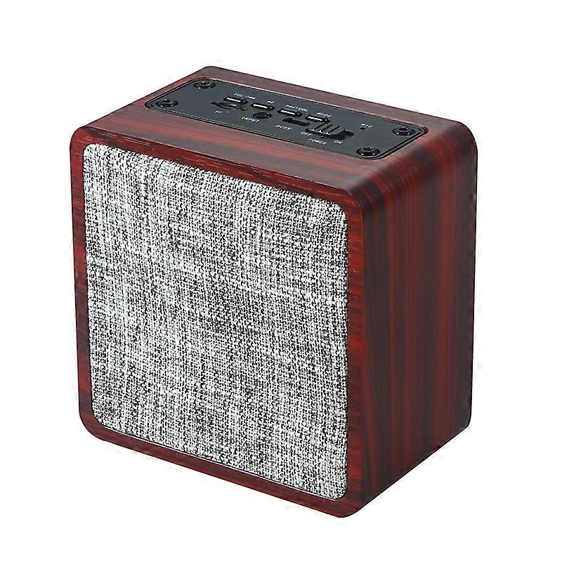 Q4 Bluetooth-Lautsprecher aus Holzgewebe