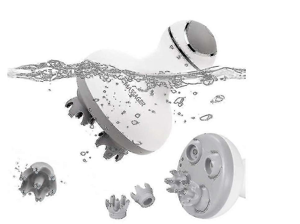 ストレスに深いリラクゼーションハンドヘルドヘッドスクラッチャーのためのニーディング84ノードを持つポータブルヘッドマッサージャー