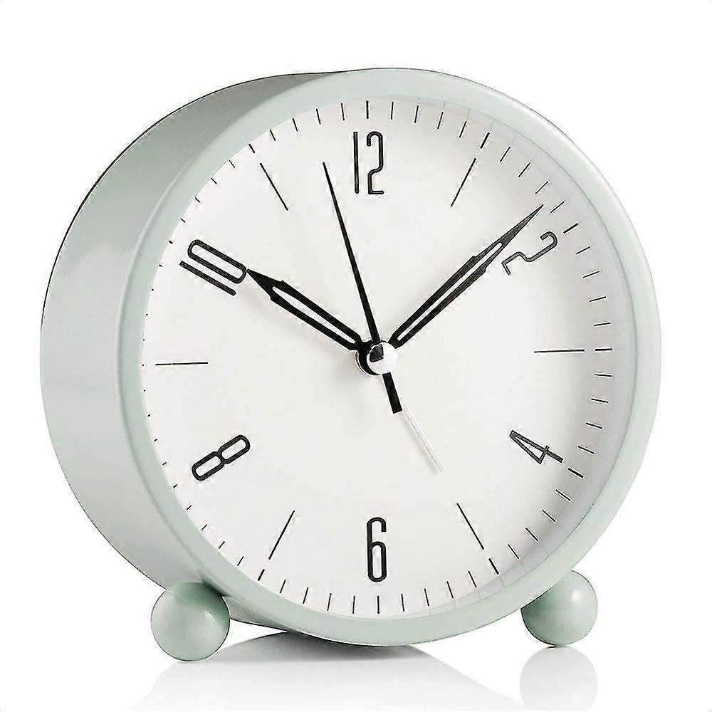 Silent Quartz Wall Clock, Round, Easy-to-Read, Home, Office & School, Non-Ticking