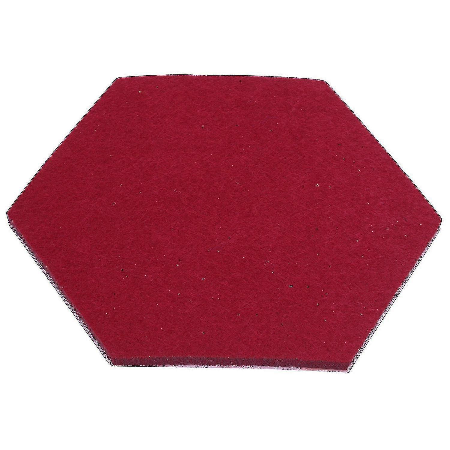 六角形コークボード/ネイルボード、9ピースカラーウォールメモボード