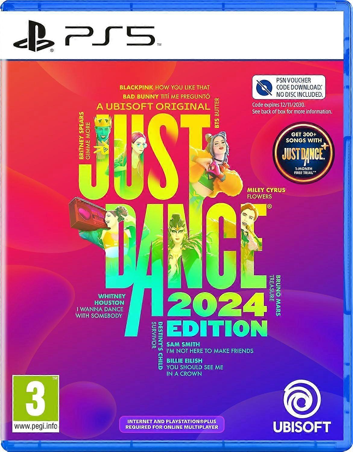 Just Dance 2024 PS5 Game (Code in a Box)
