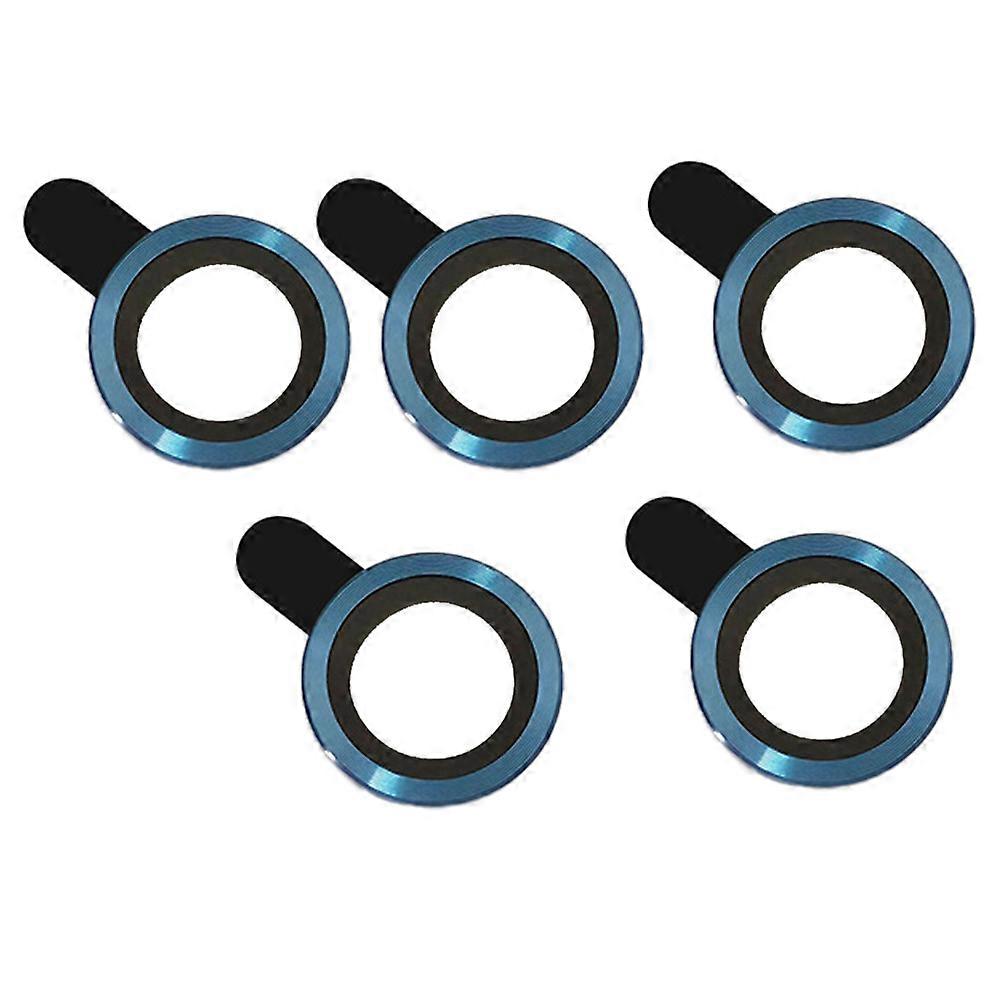 [5 Pack] Camera Lens Protector Compatible with iPhone 14 Pro Tempered Glass, Colorful