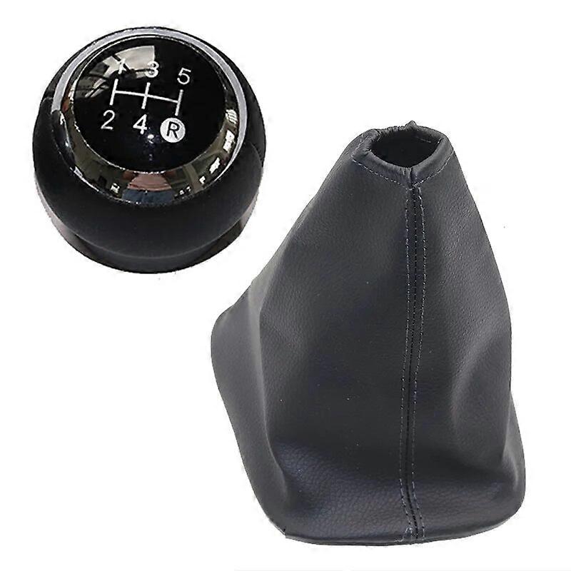 5/6 speed Leather Manual Gear Shift Knob Shifter Lever Handle Stick For Toyota Corolla E15 E150 2006 -2012