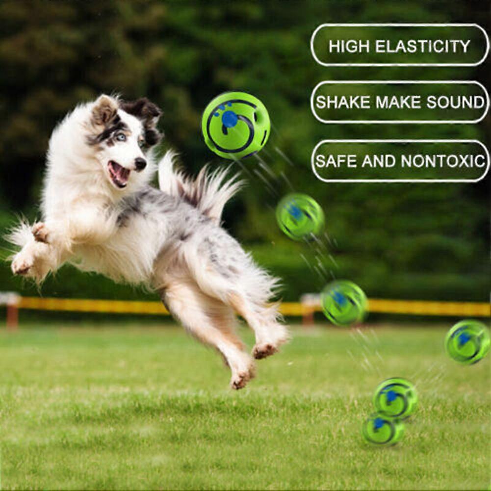 Pet Giggle Ball Interactive Toy for Dog Durable Chew-Resistant Puppy Toys for Small Medium Large Dogs