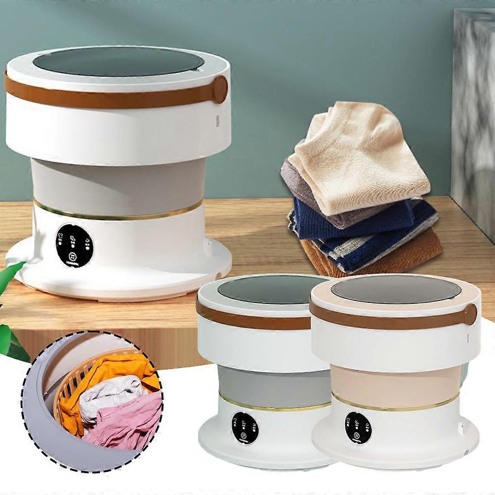 8L pliable Mini Portable Laveuse Grande Capacité Lavage Vêtements Dispositif pour RV Voyage Camping