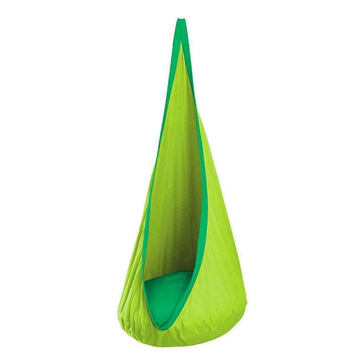 Hanging Chair Portable Parachute Cloth Swing Bed Indoor Courtyard Model with Inflatable Cushion Han