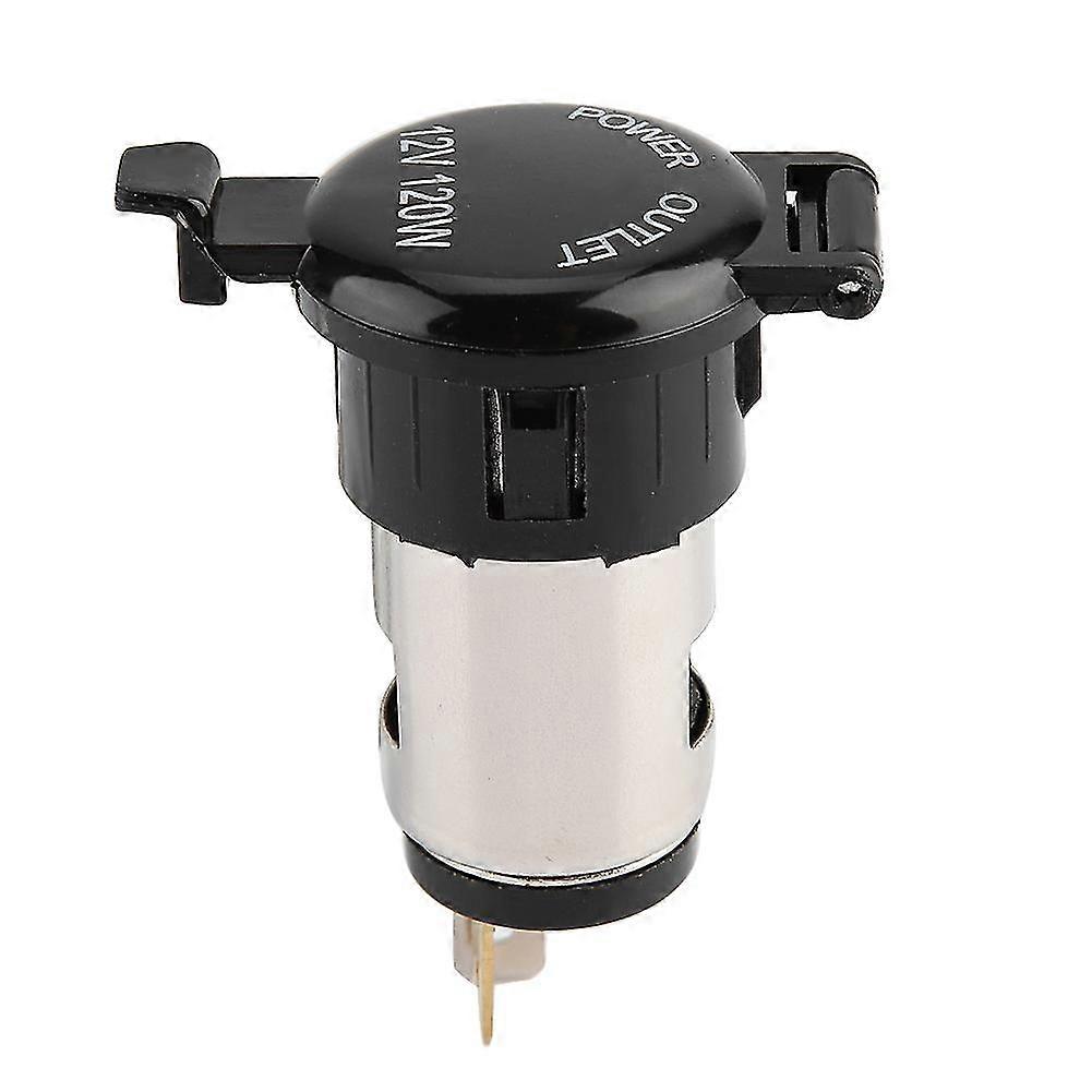 Waterproof 12V 24V Car Motorcycle Cigarette Lighter Plug Socket