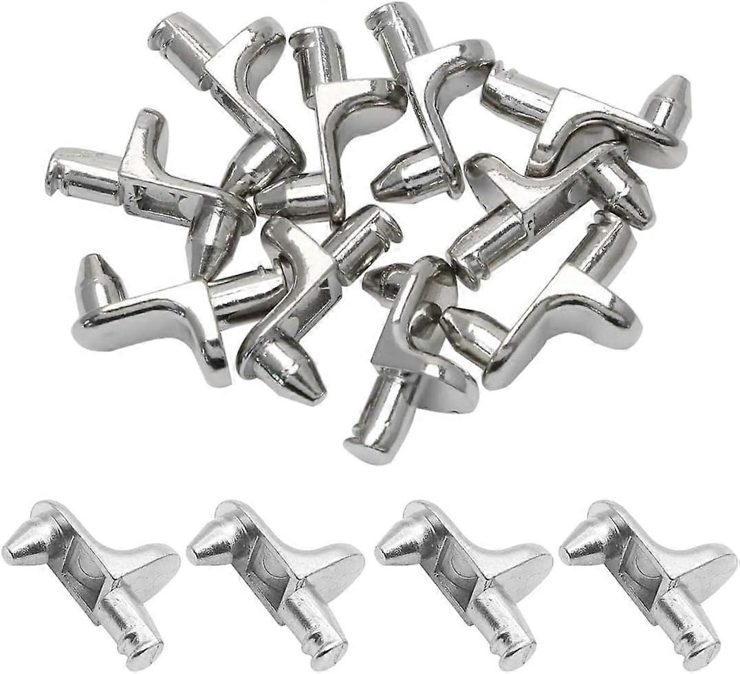 40 pieces Consoles and supports for shelves, Glass shelf support, Shelf support, Wall furniture support, Robust and durable, light and practical, suit