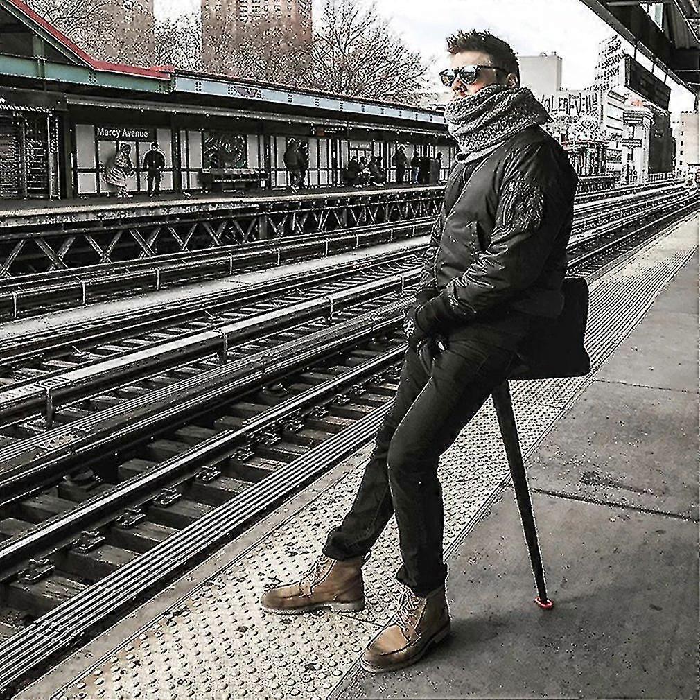 Portable Subway Chair Magic Folding Stool Adjustable Pocket Stool Suitable For Travel