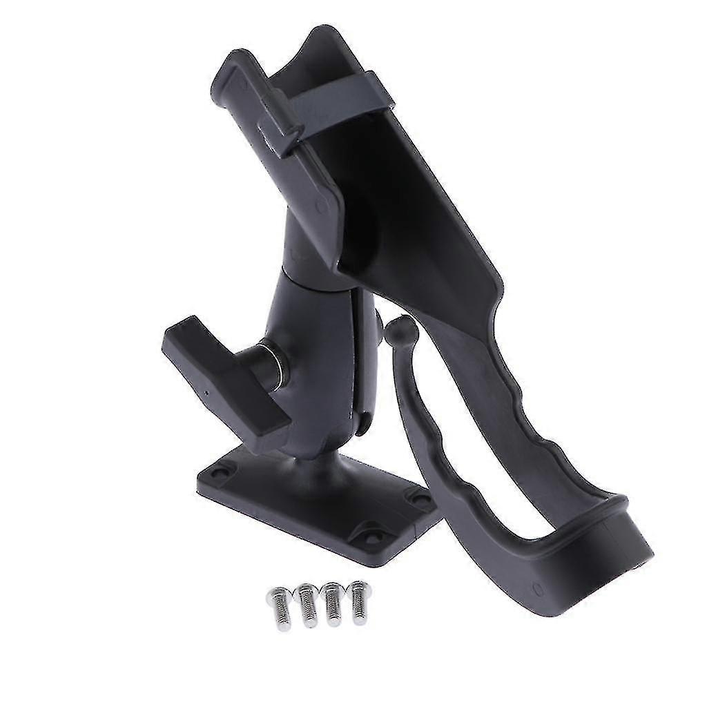 Kayak Boat Spinning Fishing Rod Holder Side Mount Pole Rest Rack Bracket