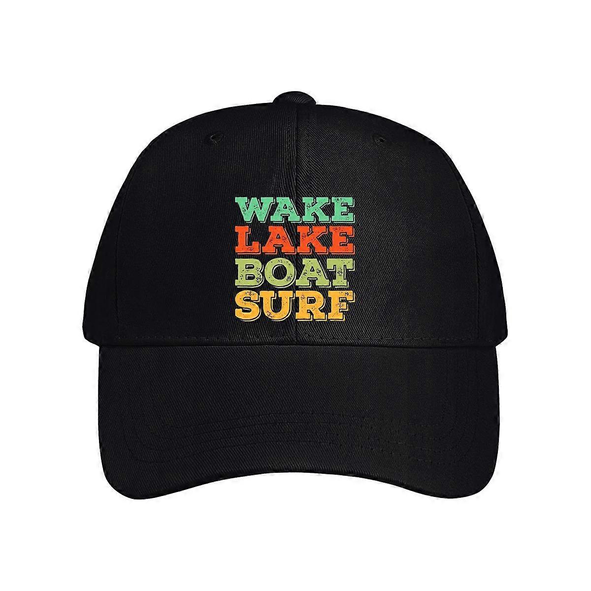 Wake Lake Boat Surf Baseball Cap