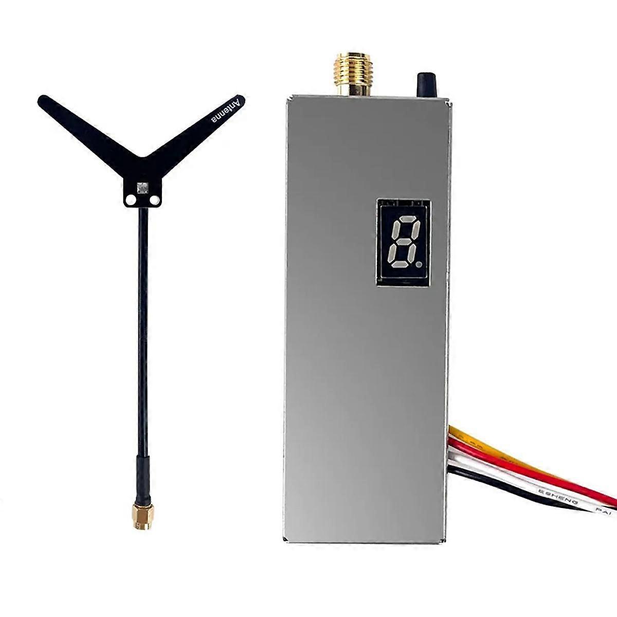 FPV 1.2G 1.3G 1.6W VTX Transmitter+Antenna 8CH 0.1mW/25mW/800mW/1600mW VTX Transmitter for Long Range FPV Drone RC Model