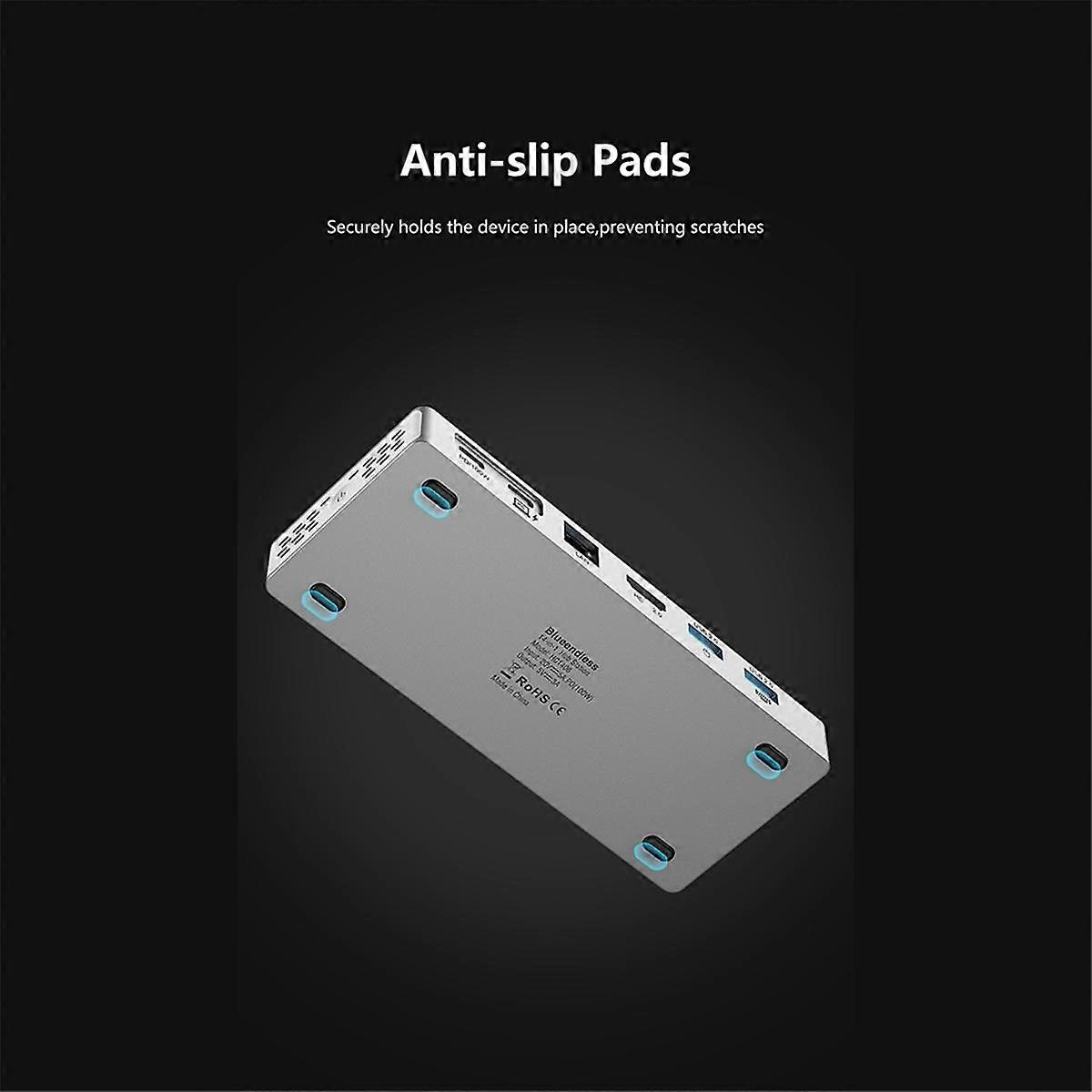 14 in 1 Docking Station Multi-Function 4K 60Hz HD Resolution USB 3.2 Transfer 10GBPS Docking Station