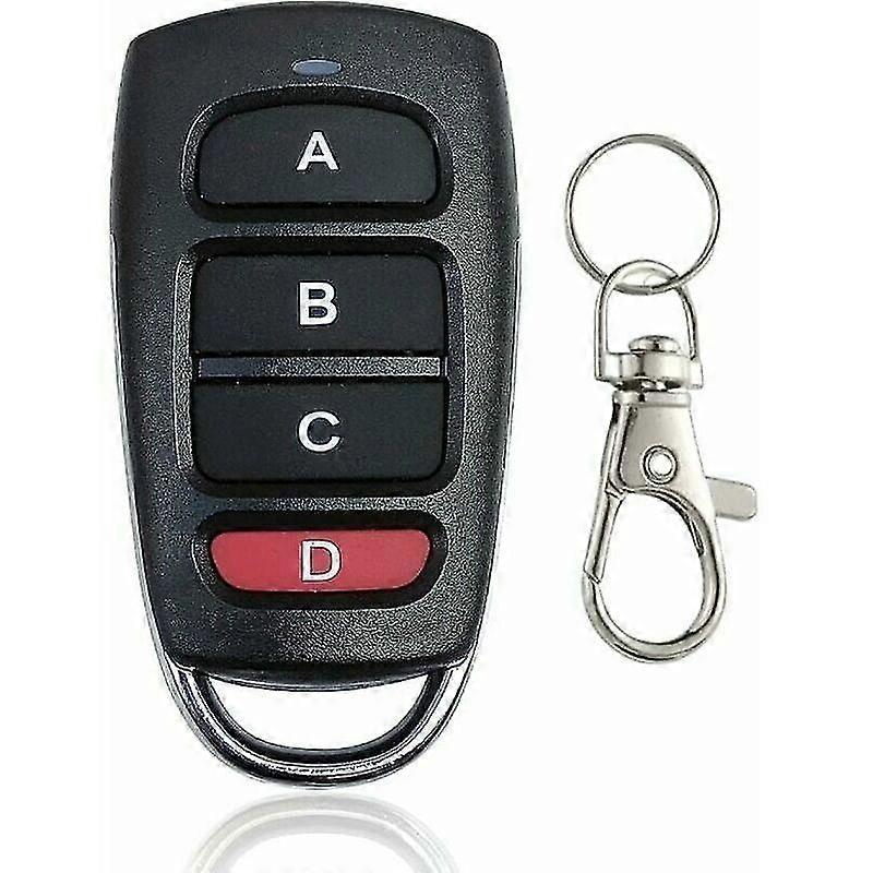 Universal Gate Remote Control Universal Garage Door Remote Control 433.92MHz 4 Key Remotes Fixed Code Duplicator 1pc_SSDLV