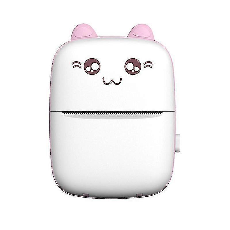 Mini Portable Printer Tooth Mobile Ph Photo Label Sticker 5 Roll