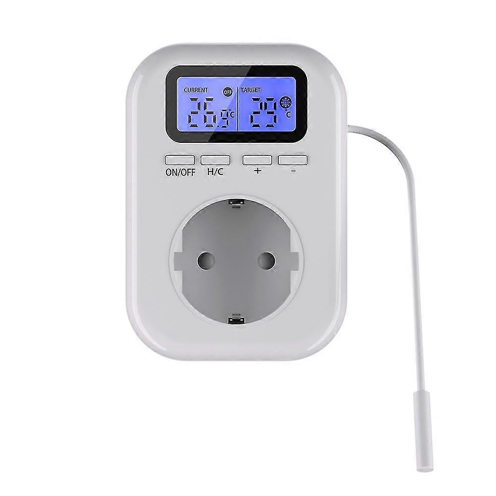 Household Intelligent Socket Lcd Display With Blue Backlight