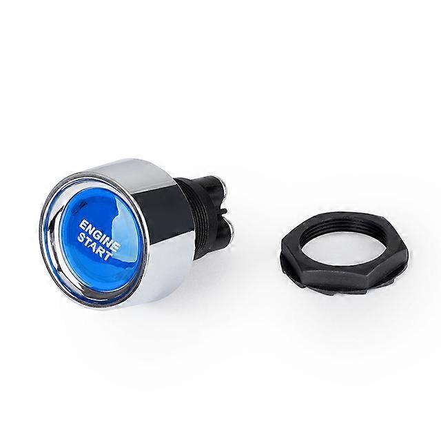 Car Engine Start 50A Push Button Keyless Switch DC 12V/24V Racing Small Start Button Lgnition Starter On Off Switches Stop