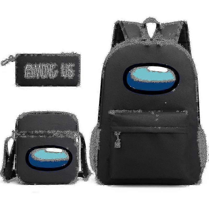 KINZON Bland oss Utrymmet Varulven dödar studenten Skolväska Ryggsäck Liten Axelväska Pennfodral A V