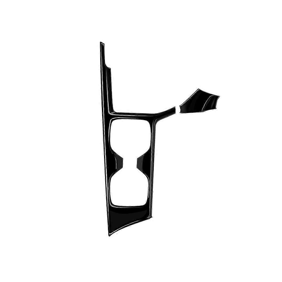 Car Black Control Gear Shift Panel Decal Interior Modification For Nx260 Nx350h 2022+ Rhd