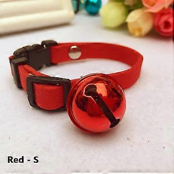 A s cat dog leash collar with big bell puppy necklace collars cats dogs pet supplies z274